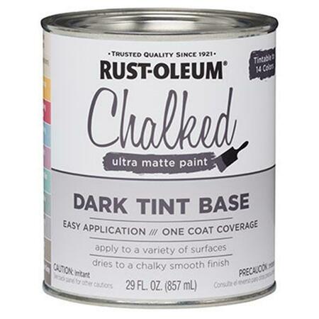 ZINSSER 287689 1 Quart- Dark Tint Base Chalked Paint 221202